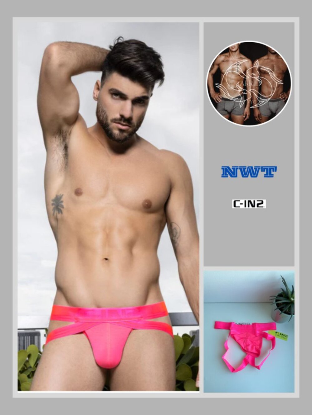 C-IN2 - Super Bright - Jock - Palmer Pink (M)
